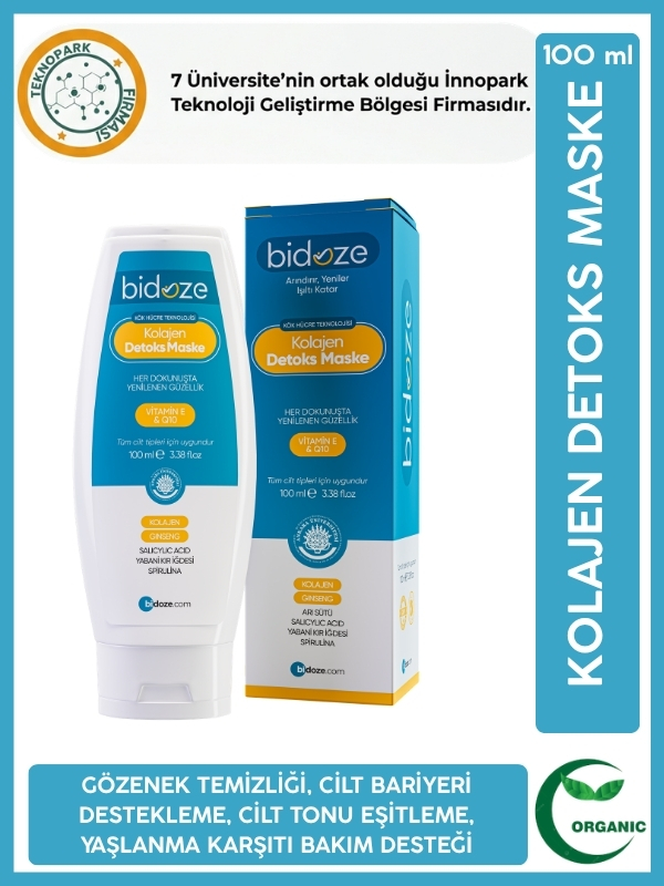 Bidoze Kolajen Detoks Maskesi 100 Ml